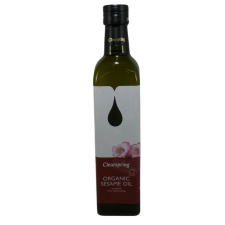 Clearspring bio szezám olaj 500 ml alapvető élelmiszer