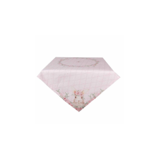  CLEEF.FEB05-1 Asztalterítő 150x250cm, 100% pamut, Floral Easter Bunny lakástextília