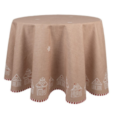  CLEEF.GBB07 Asztalterítő 170cm, 100% pamut, Gingerbread Bliss lakástextília