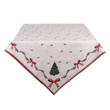 CLEEF.TCH01 Asztalterítő 100x100cm,100% pamut, Traditional Christmas Harmony lakástextília