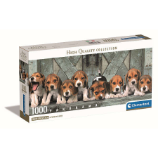 Clementoni 1000 db-os Kutyás panoráma puzzle - Beagle puzzle, kirakós