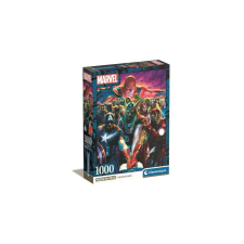 Clementoni 1000 db-os puzzle  COMPACT puzzle - Marvel Avengers (39915) puzzle, kirakós