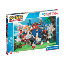  Clementoni 104 db-os puzzle Sonic (79730) puzzle, kirakós