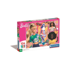 Clementoni 104 db-os Szuper Színes puzzle - Barbie (25753) puzzle, kirakós