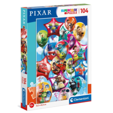 Clementoni 104 db-os Szuper Színes puzzle - Pixar Party (25717) puzzle, kirakós
