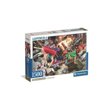 Clementoni 1500 db-os Compact puzzle - High Quality Collection - Lupin 3 (31749) puzzle, kirakós