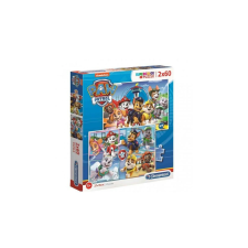 Clementoni 2 x 60 db-os Szuper Színes puzzle - Mancs őrjárat (21617) puzzle, kirakós