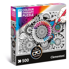 Clementoni 35053 kirakós játék 3D-s kirakó 500 db (8005125350537) kreatív és készségfejlesztő