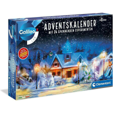 Clementoni 59404 Galileo Kísérletező Tudományos készlet Adventi Naptár oktatójáték