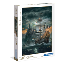 Clementoni : A kalózhajó HQC - 1500 darabos puzzle (31682) puzzle, kirakós