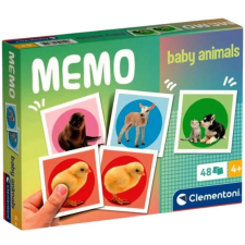 Clementoni Állatkölykök memóriajáték 48 db-os Clementoni társasjáték