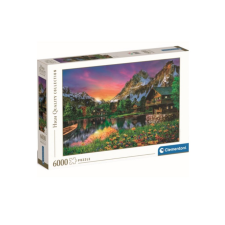 Clementoni Alpesi tó HQC 6000db-os puzzle - Clementoni puzzle, kirakós