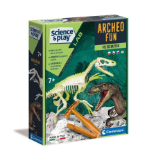 Clementoni Archeofun Világító Velociraptor oktatójáték