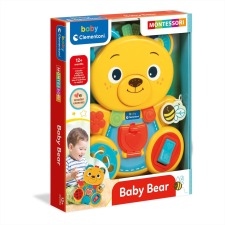 Clementoni Baby Montessori bébi mackó kreatív és készségfejlesztő
