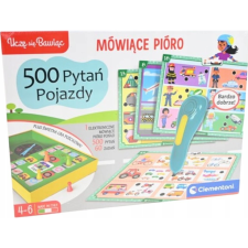 Clementoni Beszélő Toll Játék 500 Kérdés Járművek (GAWO-77245) oktatójáték