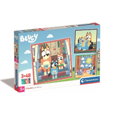 Clementoni Bluey Together 3x48 db-os puzzle Clementoni Nr1 puzzle, kirakós