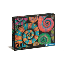 Clementoni Clementoni 500 db-os puzzle - Színes kaméleonok (35519) puzzle, kirakós