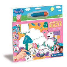 Clementoni Clementoni vízvarázs puzzle – Peppa malac 15 darabos puzzle, kirakós