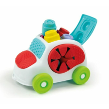 Clementoni Clemmy Baby autó puha építőkockákkal készségfejlesztő