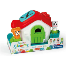 Clementoni Clemmy - Puha szenzoros építőkockák - Farm készségfejlesztő