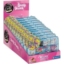 Clementoni : Crazy Chic - Üzenetes Karkötők (18187 CLEMENTONI) kreatív és készségfejlesztő