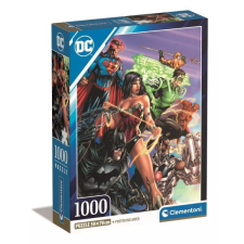 Clementoni : DC Comics, Az igazság Ligája - 1000 darabos puzzle poszterrel puzzle, kirakós