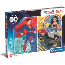 Clementoni DC képregények 3x48 db-os puzzle - Clementoni (25272 CLEMENTONI) puzzle, kirakós