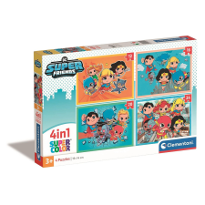 Clementoni DC Super Hero Mini-mates 4 az 1-ben puzzle Clementoni puzzle, kirakós