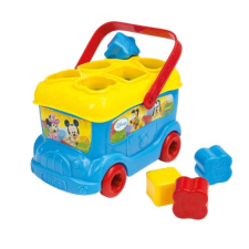 Clementoni Disney Baby Mickey Formaválogató játék #kék-sárga formabedobó
