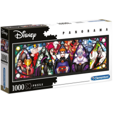 Clementoni Disney fő gonoszok panoráma 1000 db-os puzzle - Clementoni puzzle, kirakós