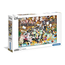 Clementoni Disney Gála HQC 6000db-os puzzle (36525) (cl36525) puzzle, kirakós
