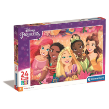 Clementoni Disney Hercegnők Flower Frame 24 db-os maxi puzzle Clementoni puzzle, kirakós