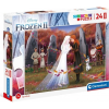 Clementoni Disney Jégvarázs Ii Supercolor Maxi Puzzle 24db-os - Lányoknak, 3 éves kortól (GXP-766079)