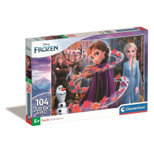 Clementoni Disney Jégvarázs Leaves 104 db-os Glitter puzzle Clementoni puzzle, kirakós