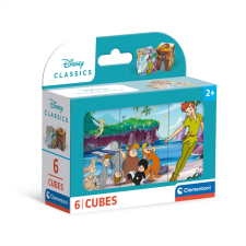Clementoni Disney klasszikus mesekocka, 6 db puzzle, kirakós