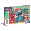 Clementoni Disney Lilo és Stitch, A csillagkutya Evile 24 db-os maxi puzzle Clementoni