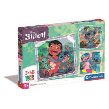 Clementoni Disney Lilo és Stitch, A csillagkutya Music 3x48 db-os puzzle Clementoni puzzle, kirakós