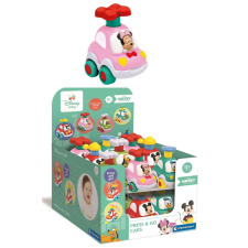 Clementoni Disney Press&Go kisautó - Minnie készségfejlesztő