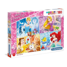 Clementoni Disney Princess Kirakós játék 180 db Rajzfilmek (8005125292943) puzzle, kirakós
