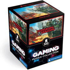Clementoni Dungeons & Dragons – Lángok földje 500db-os puzzle - Clementoni puzzle, kirakós