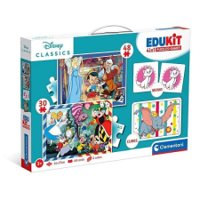 Clementoni Edukit játékgyűjtemény 4 az 1-ben - Disney klasszikusok puzzle, kirakós