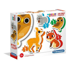 Clementoni Erdei állatok 2,3,4,5 db-os puzzle - Clementoni (FRTX-CLE20814) puzzle, kirakós