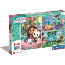 Clementoni Gabby’s Dollhouse Kontúr kirakós 48 db Rajzfilmek (25289 CLM) puzzle, kirakós