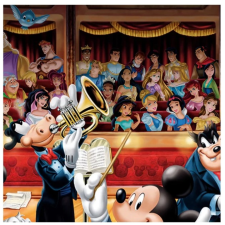 Clementoni High Quality Collection Disney Orchestra - 13200 darabos puzzle puzzle, kirakós