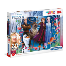 Clementoni Jégvarázs 2 3D Vision puzzle 104db-os (20611) (c20611) - Kirakós, Puzzle puzzle, kirakós