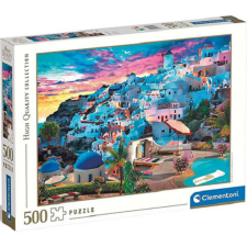 Clementoni Kilátás Santorini szigetén HQC puzzle 500db-os - Clementoni puzzle, kirakós