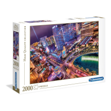 Clementoni Las Vegas HQC 2000db-os puzzle (32555) (cl32555) puzzle, kirakós