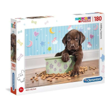 Clementoni Lovely Puppy puzzle 180 db-os - Édes kutyakölyök - Clementoni puzzle, kirakós