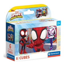 Clementoni Marvel Póki és Barátai kockakirakó 6db puzzle, kirakós