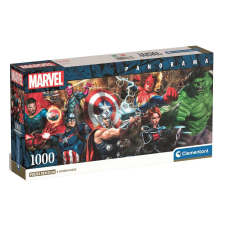 Clementoni Marvel szuperhősök 1000db-os panoráma puzzle 98x33cm - Clementoni puzzle, kirakós